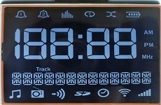 Segment LCD Display for FSTN Display Negative