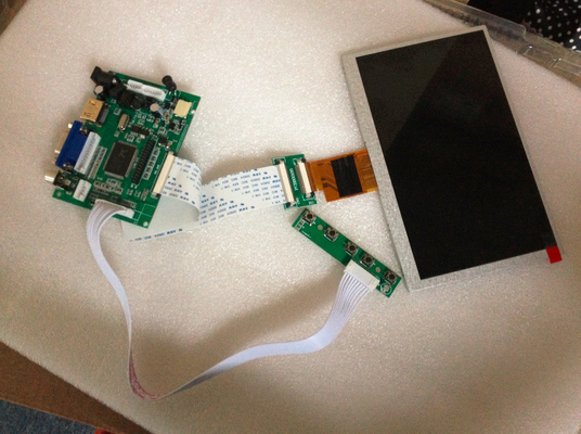 7 Inch  Touch Screen tft lcd panel  For Raspberry Pi  Driver Board HDMI VGA 2AV